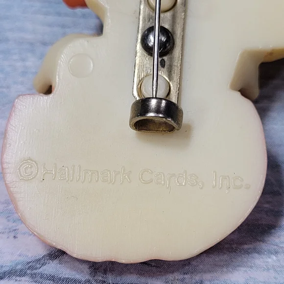 Vintage Hallmark Cards Halloween Ghost Pumpkin Pin - Picture 3 of 7